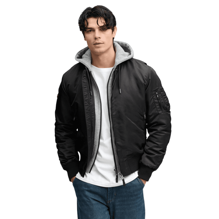 Superdry Hooded Ma1 Bomber Jacket