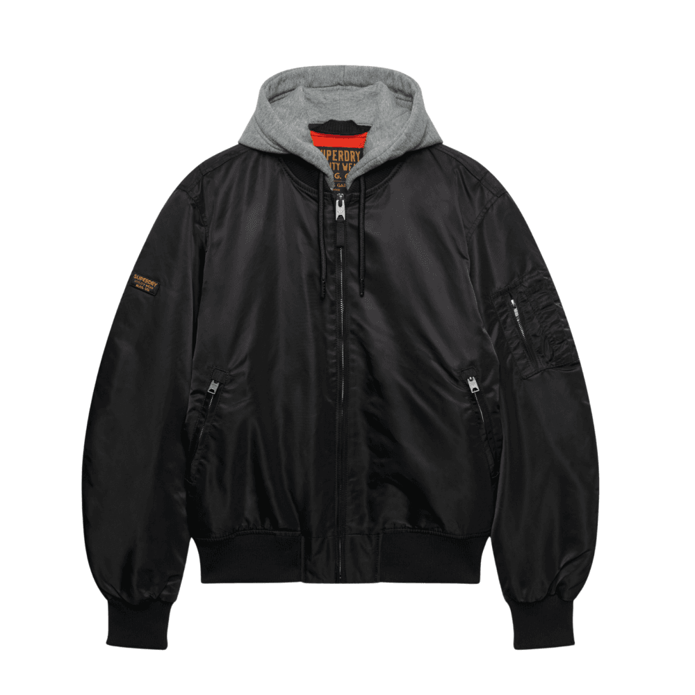 Superdry Hooded Ma1 Bomber Jacket