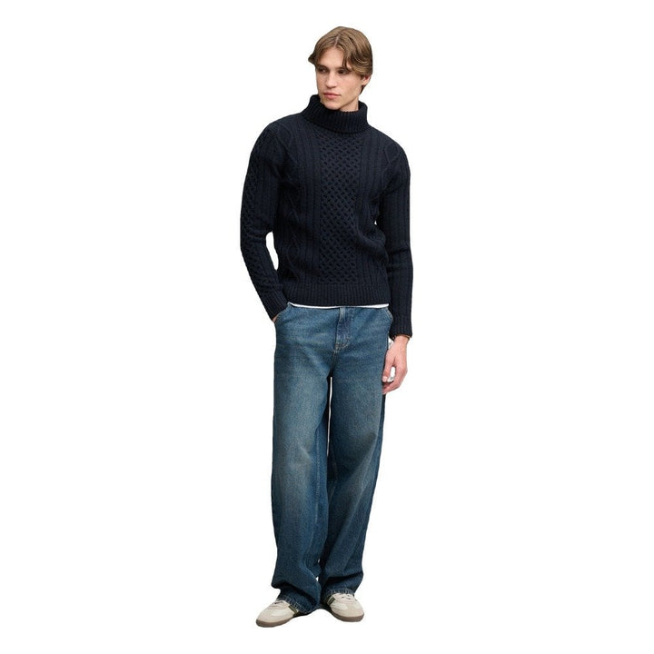 Superdry Jacob Cable Roll Neck Jumper