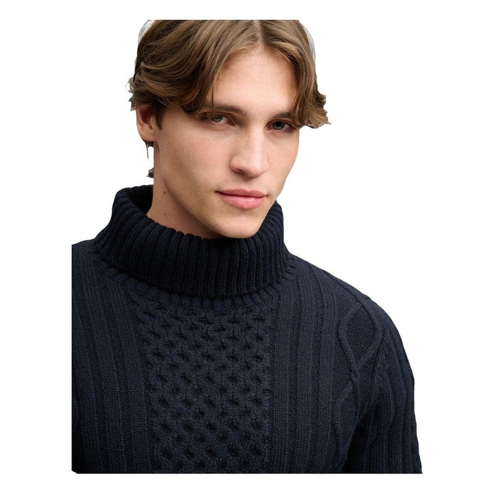 Superdry Jacob Cable Roll Neck Jumper