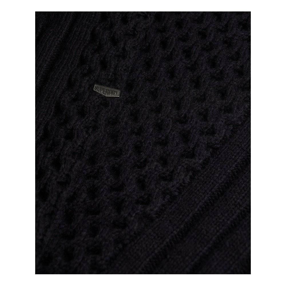Superdry Jacob Cable Roll Neck Jumper