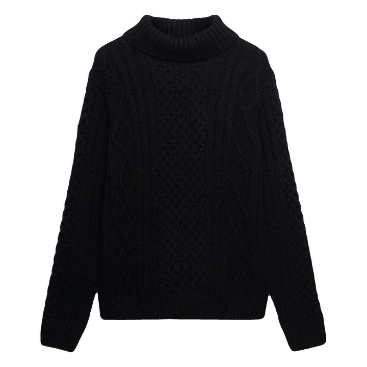 Superdry Jacob Cable Roll Neck Jumper