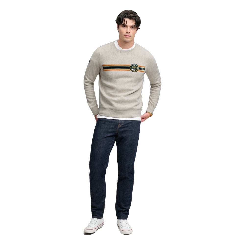 Superdry Outdoor Stripe Logo Relaxed Sweatshirt