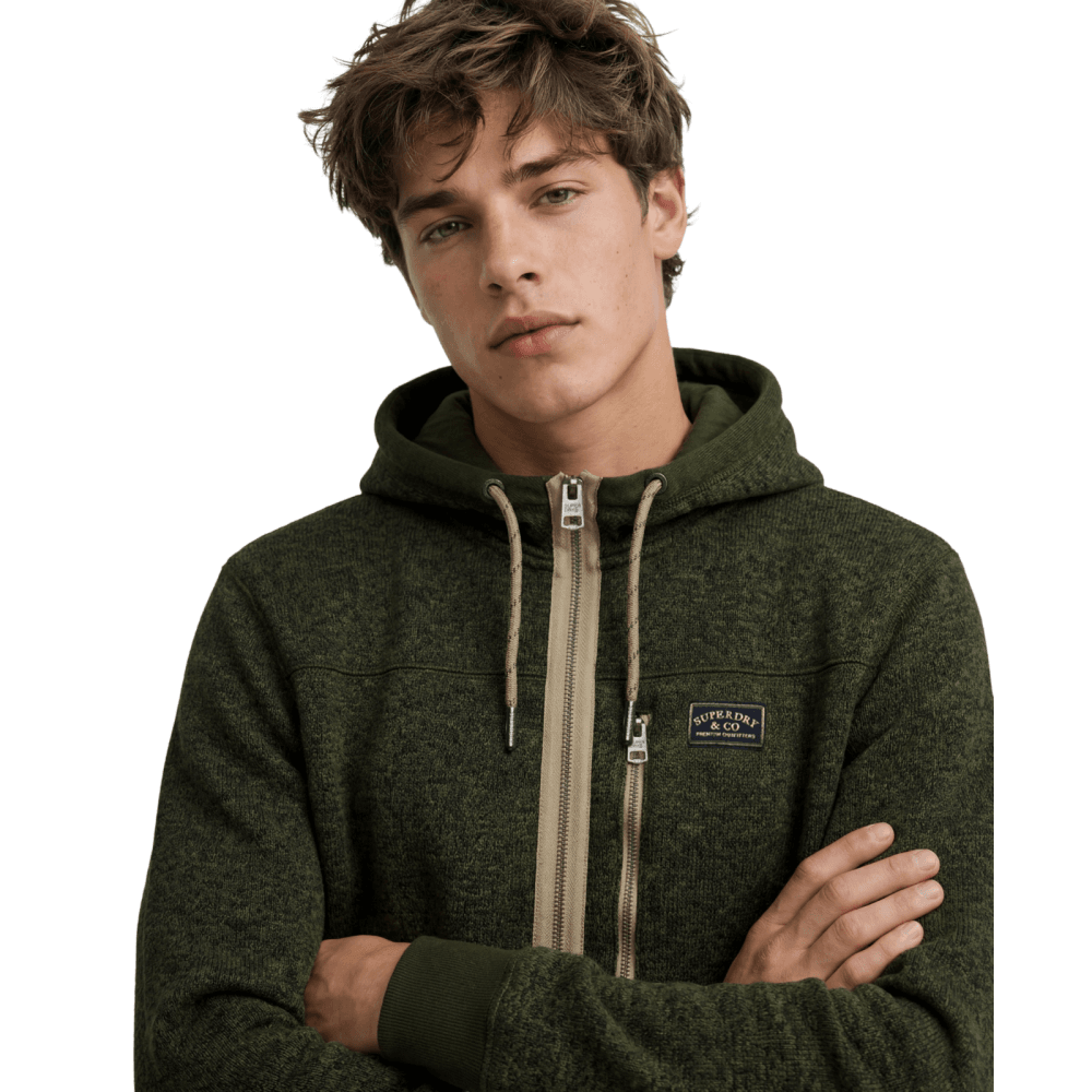 Superdry Storm Fleece Zip Hoodie