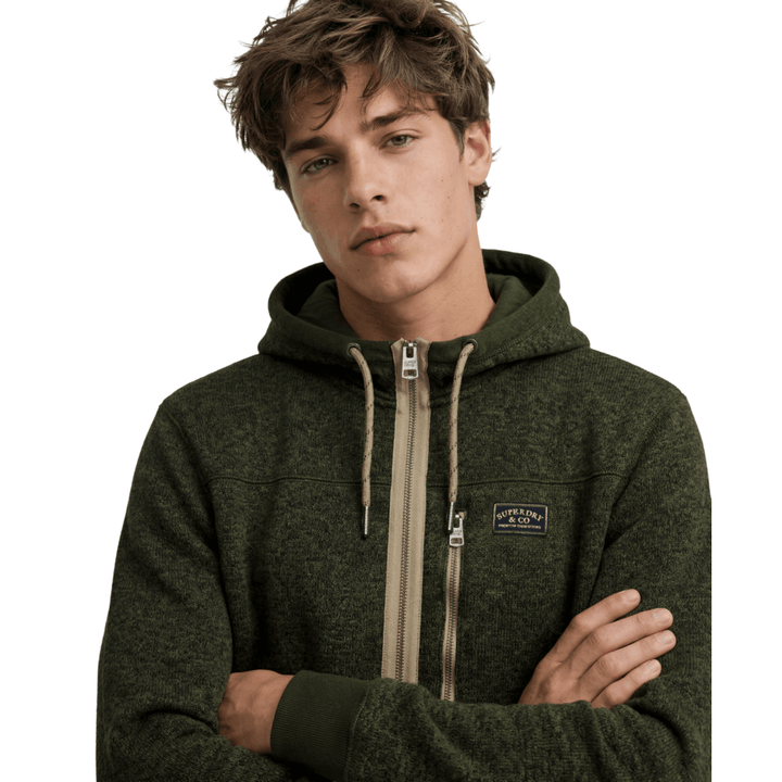 Superdry Storm Fleece Zip Hoodie