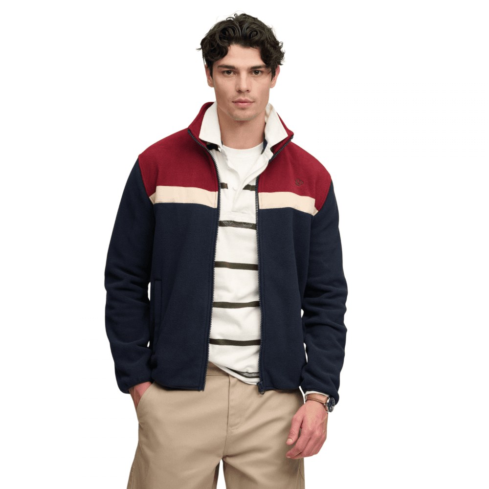 Superdry Tricolour Zip Through Fleece