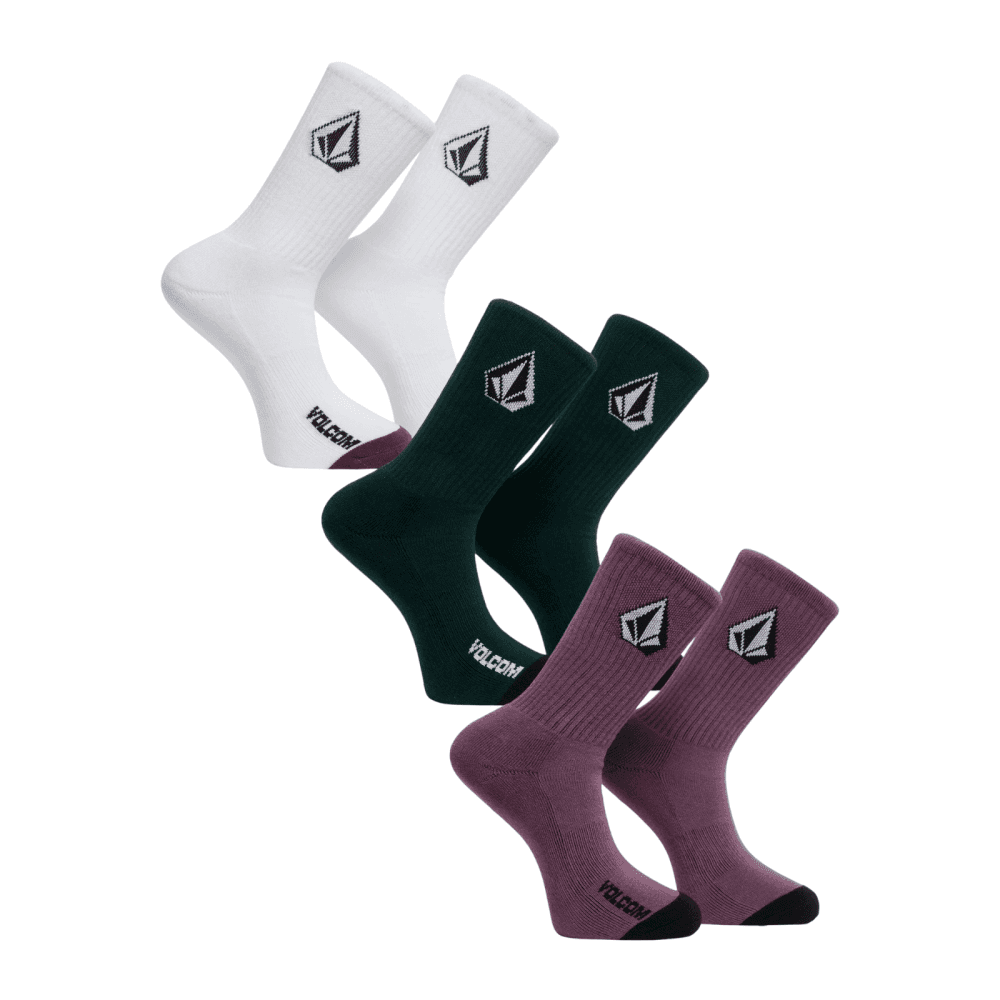 Volcom Full Stone 3Pk Socks