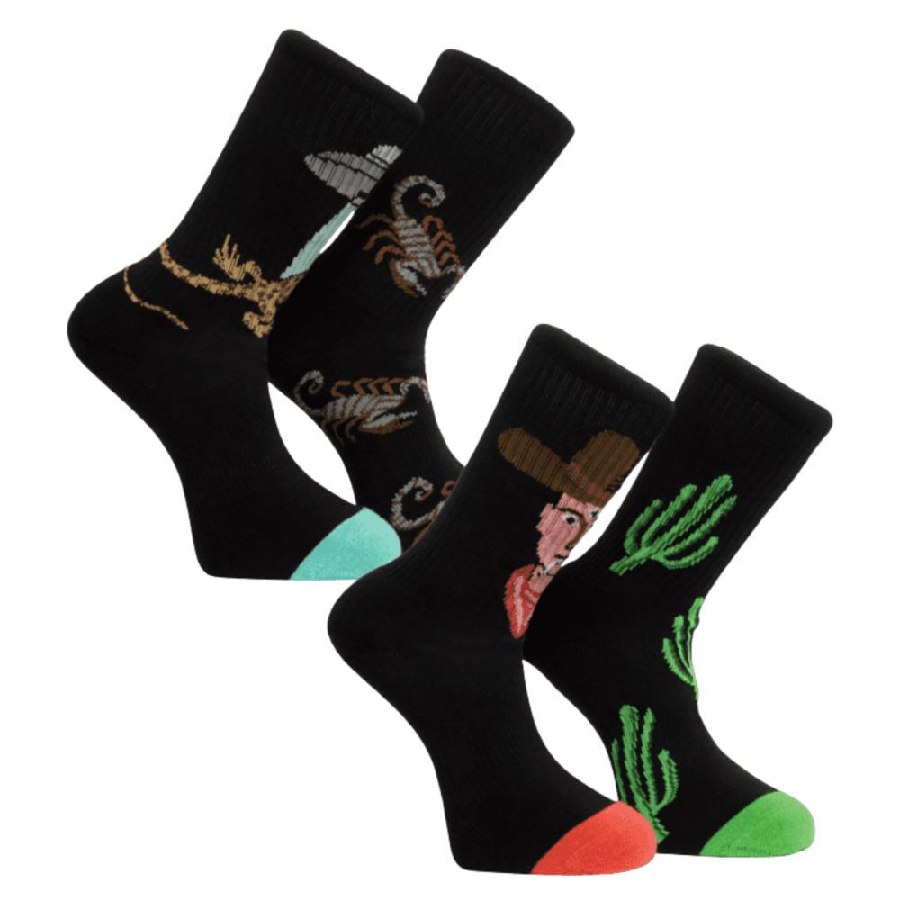 Volcom Mickey Mason Socks 4 Pack - Multi